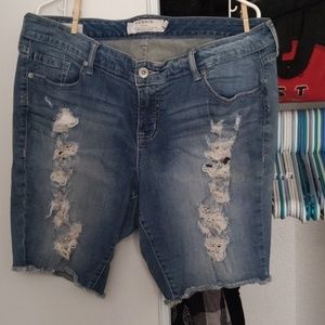 Boyfriend shorts